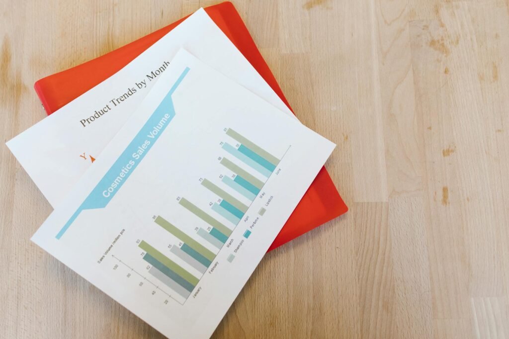 weekly market update - business market analysis report professional business image