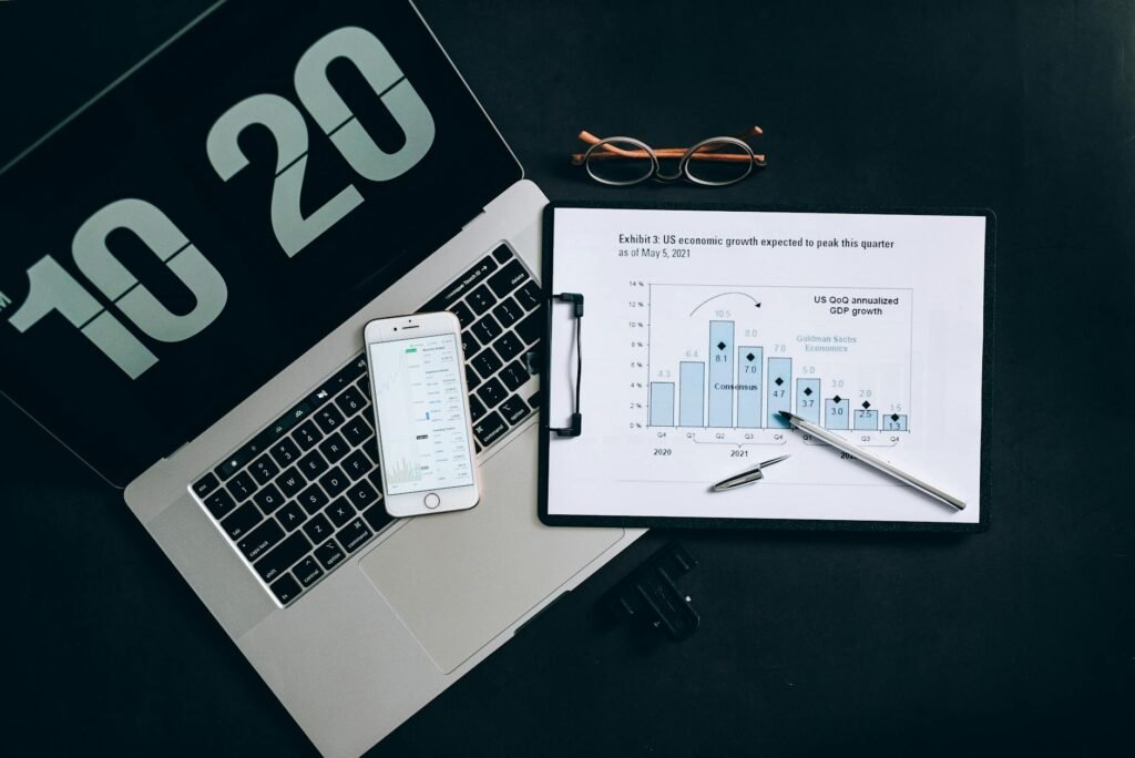 AI business software - AI integrated business dashboard professional business image