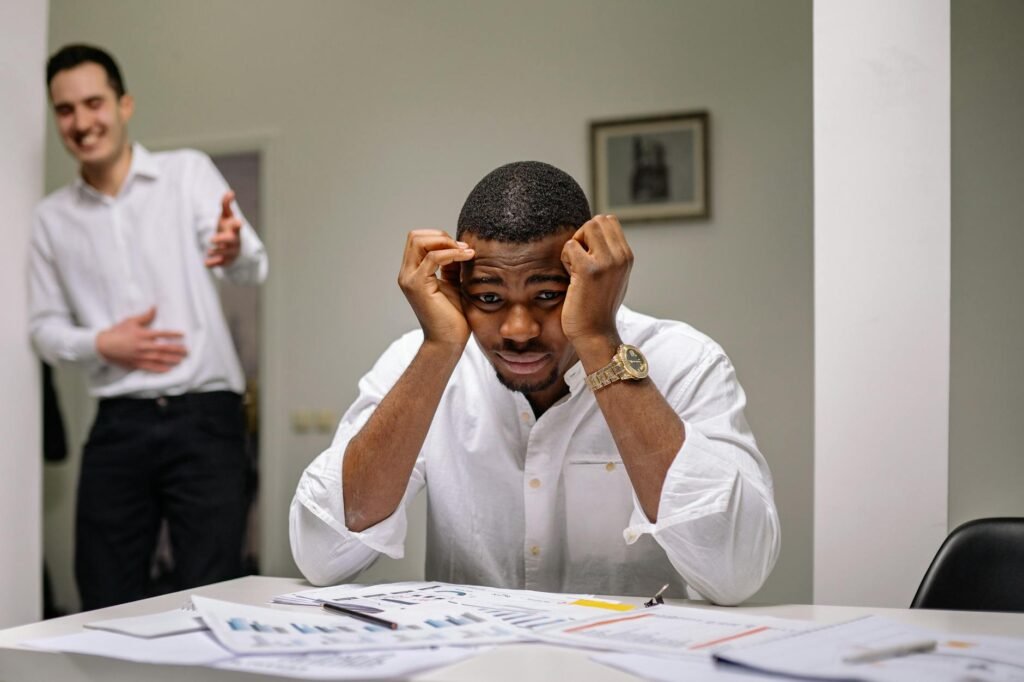 AI commodities concern - AI commoditization business anxiety professional business image