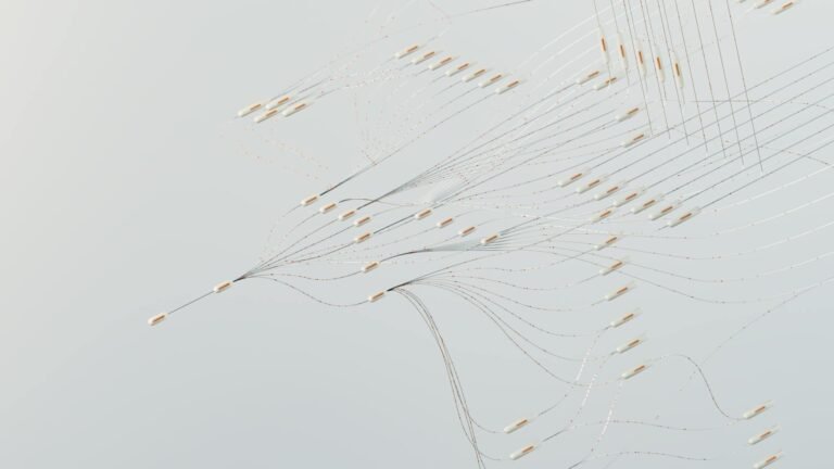 AI connectivity - AI infrastructure business network professional business image