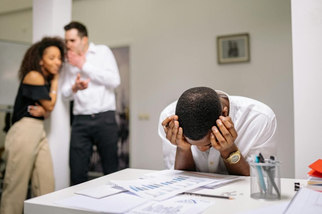 AI employee comfort - AI-resistant employees workplace professional business image