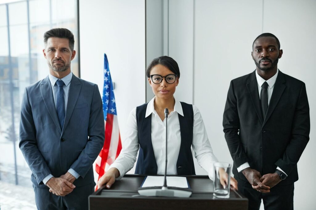 AI leadership talent - AI leaders in modern professional business image