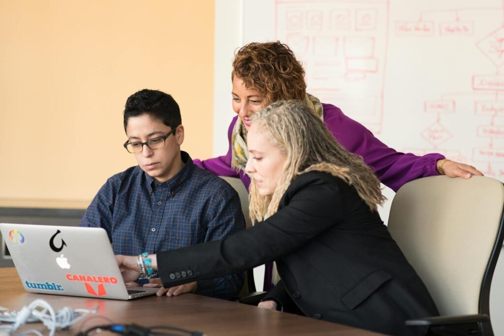 AI model delays - AI tech team brainstorming professional business image
