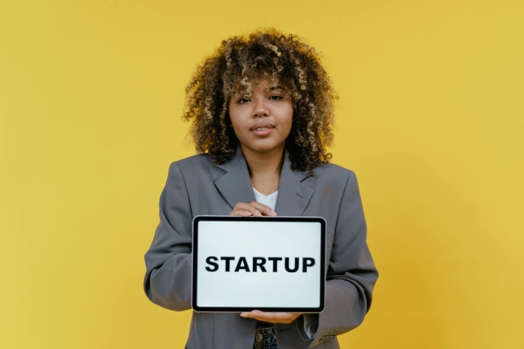 AI platform for SMEs - AI-powered SME business tech professional business image