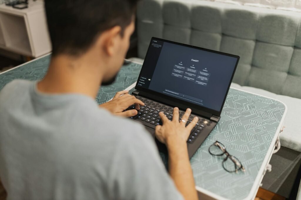 AI SaaSpocalypse - AI replacing office SaaS professional business image
