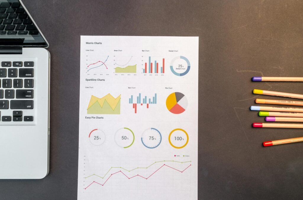 AI SEO services - AI-driven SEO office workspace professional business image