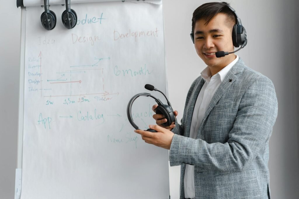 AI training guide - photorealistic AI training business professional business image