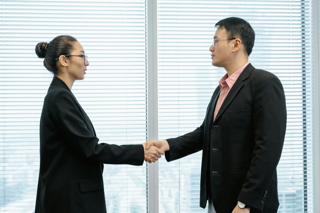 Anthropic deal - Anthropic AI negotiation corporate professional business image
