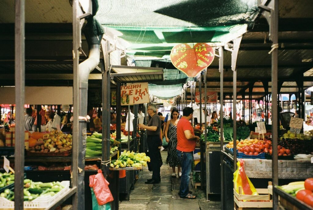 Belgrade farmers market - Belgrade city farmers market professional business image