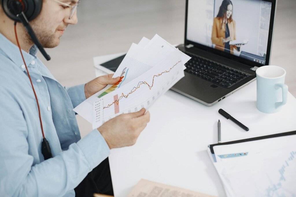 Capital One earnings call - business earnings call presentation professional business image