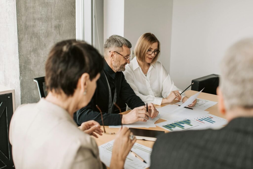 corporate financial planning - corporate financial planning meeting professional business image