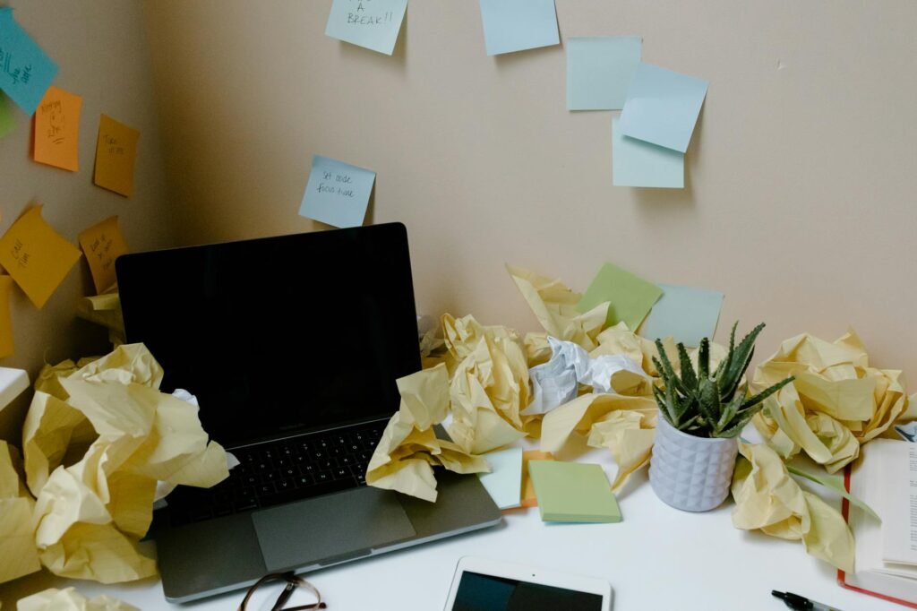 doomsday AI impact - doomsday AI workplace chaos professional business image