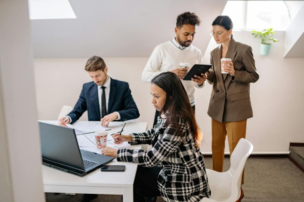 enterprise AI last mile - enterprise AI implementation workplace professional business image