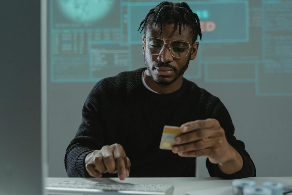 fintech laundering - fintech fraudsters in modern professional business image