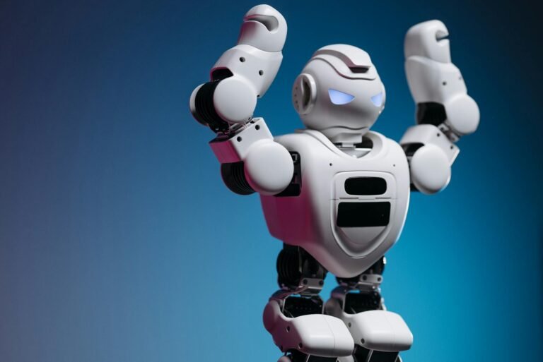 Google AI robotics - industrial robotics AI workplace professional business image