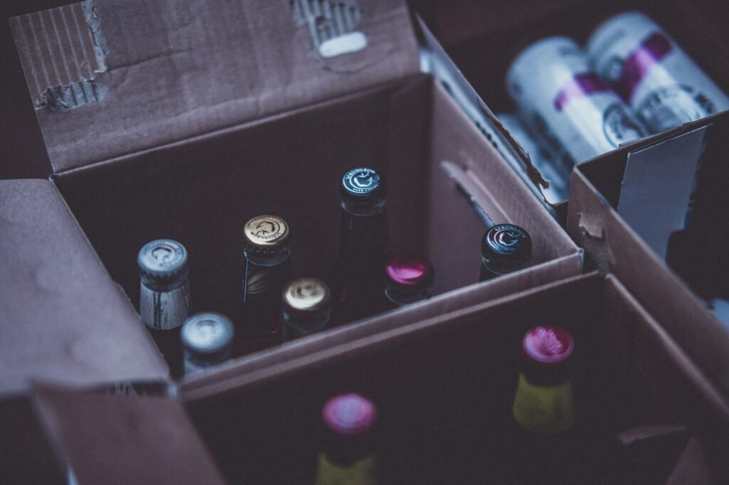Quebec job losses Bill 11 - Quebec alcohol industry layoffs" professional business image