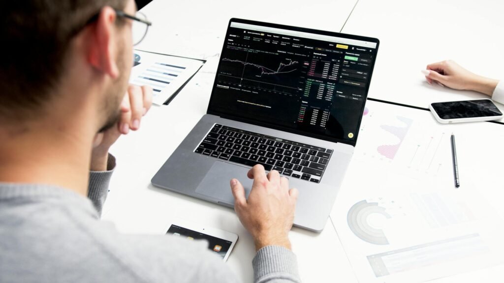 stock market trends - stock market trends office professional business image