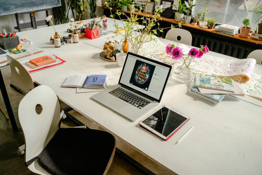 AI-native animation - AI-native animation studio workspace professional business image