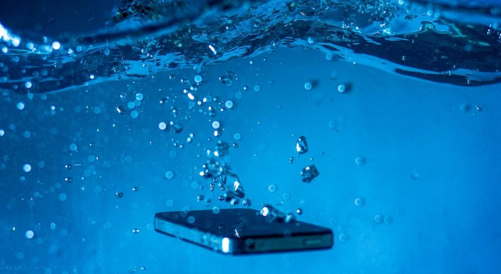 AI water risk - AI water risk corporate professional business image