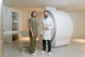 ABR AI approach - ABR radiologists using medical professional business image