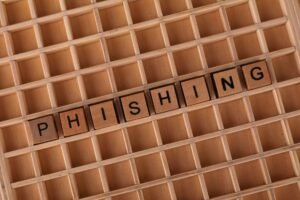 AI-enabled email threats - AI cybersecurity fraud email professional business image