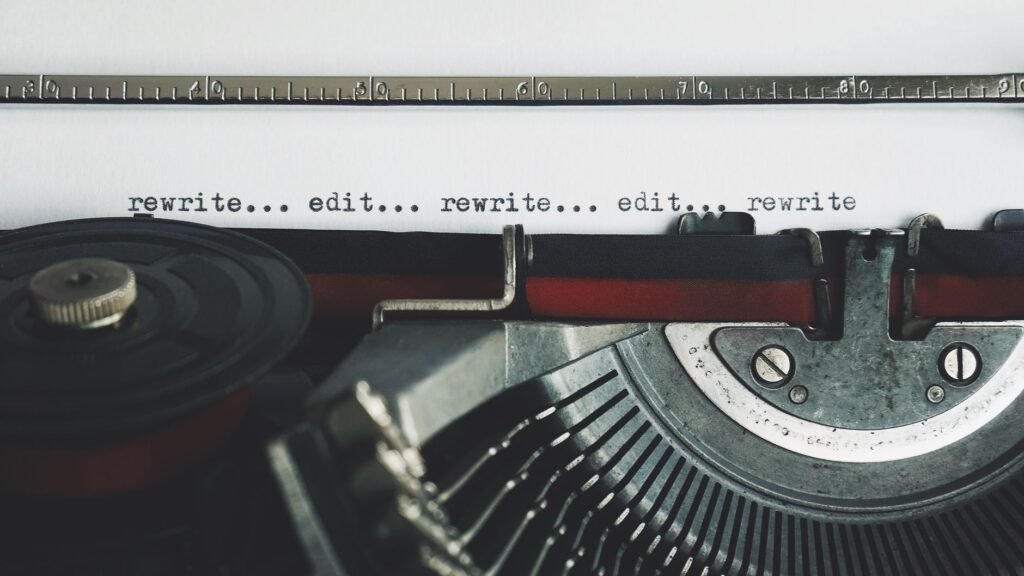 AI rewriting