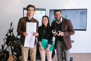 AI Startup - AI startup founder in professional business image