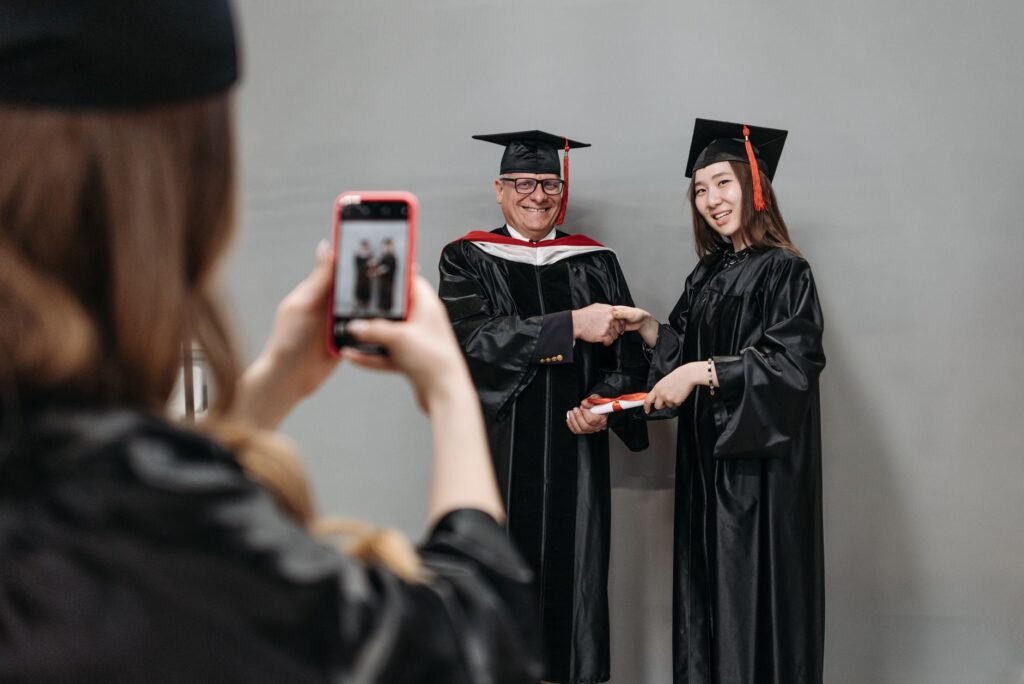 AIResearch Award - AI professor receiving academic professional business image