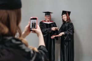 AIResearch Award - AI professor receiving academic professional business image