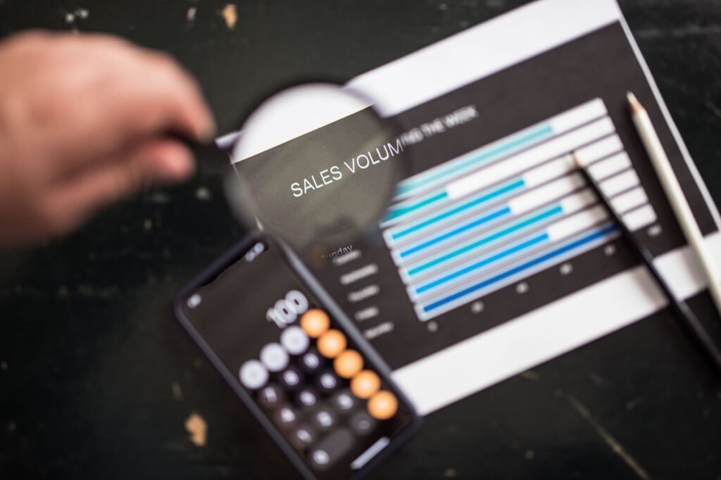 AISurvivalMetrics - photorealistic tech company analytics professional business image