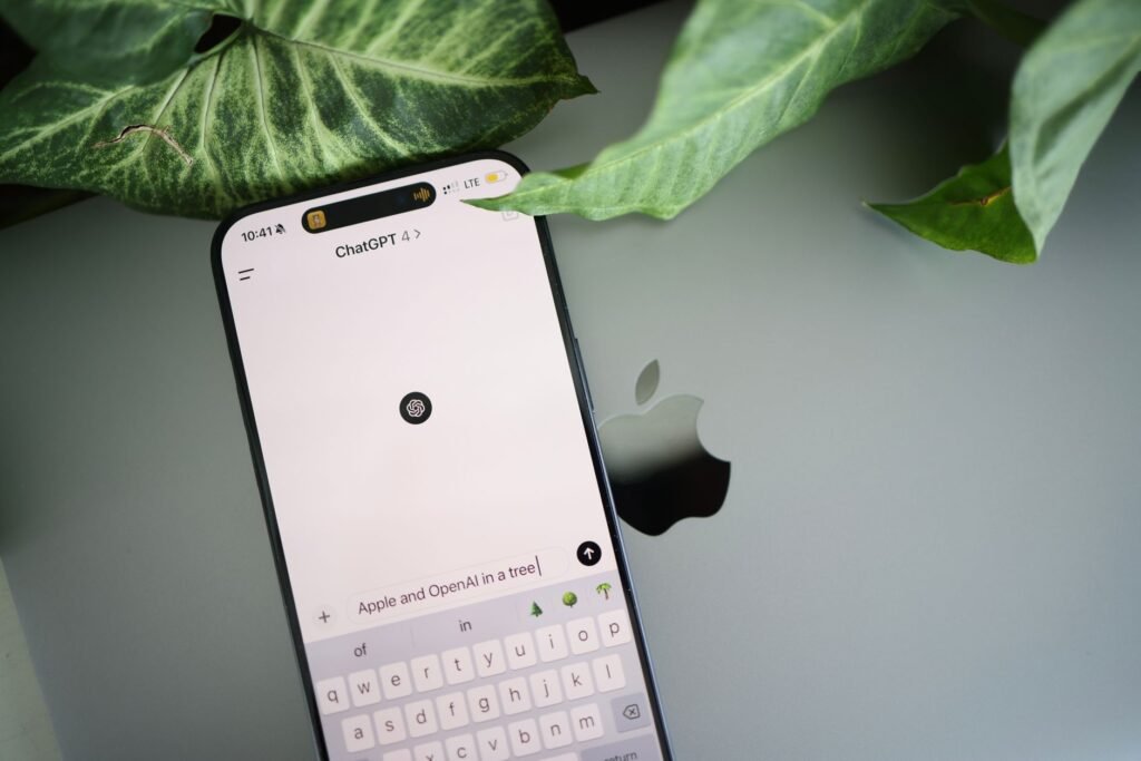 AppleAlibabaAI - Apple Alibaba AI tech professional business image
