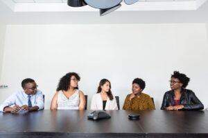 Chicago AI meetup - Chicago tech professionals discussing professional business image