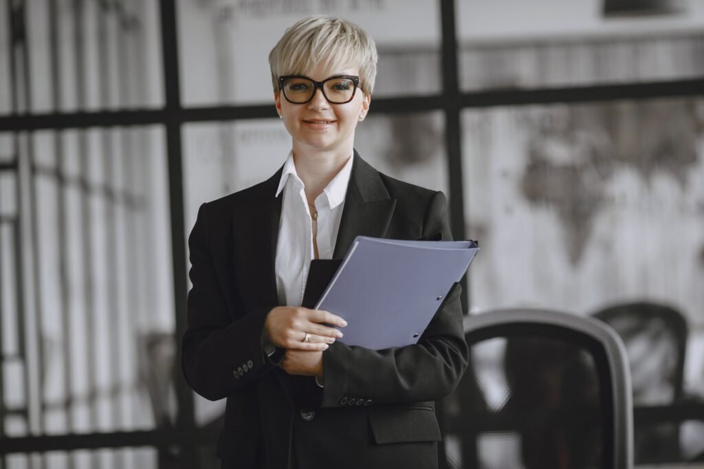 HR-Director - photorealistic HR director at professional business image