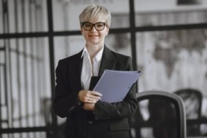 HR-Director - photorealistic HR director at professional business image