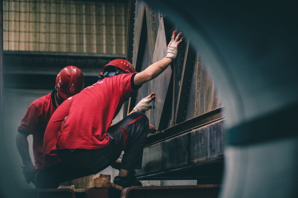 HR trends construction - modern construction workforce technology professional business image