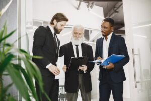HRBusinessLeadership - photorealistic business executives leadership professional business image