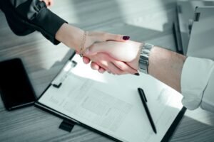 marketing partnerships - corporate partnership deal signing professional business image