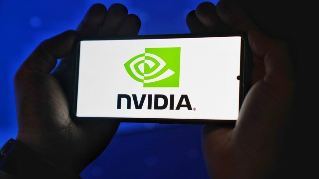 Nvidia-AI-funding-stocks - NVIDIA AI tech executives professional business image