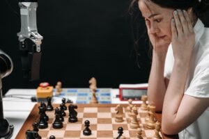 replace your - AI vs human decision-making professional business image