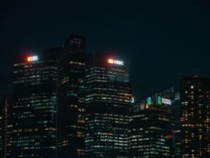 Singapore business alternatives - Singapore modern corporate workspace" professional business image