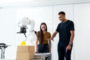 stay-relevant-ai - professionals adapting to AI professional business image