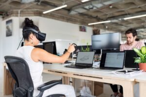 tech business priorities - reality engineering workspace innovation, professional business image