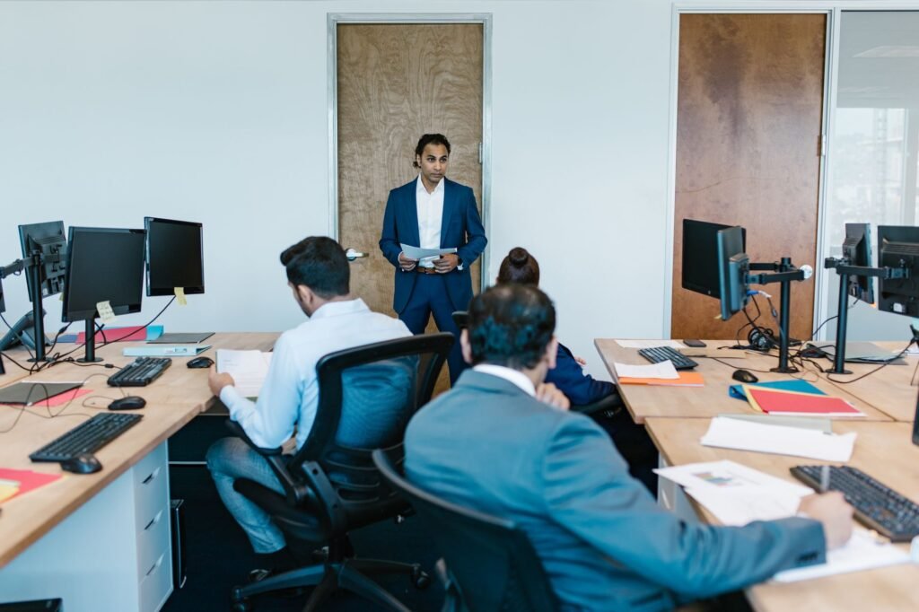 What Companies - corporate AI teams working professional business image